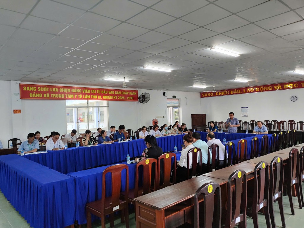 HỌP HỘI ĐỒNG QUẢN LÝ CHẤT LƯỢNG BỆNH VIỆN